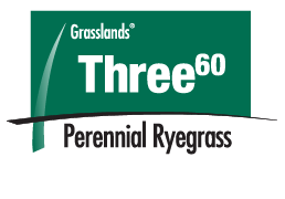 Three60 perennial ryegrass logo